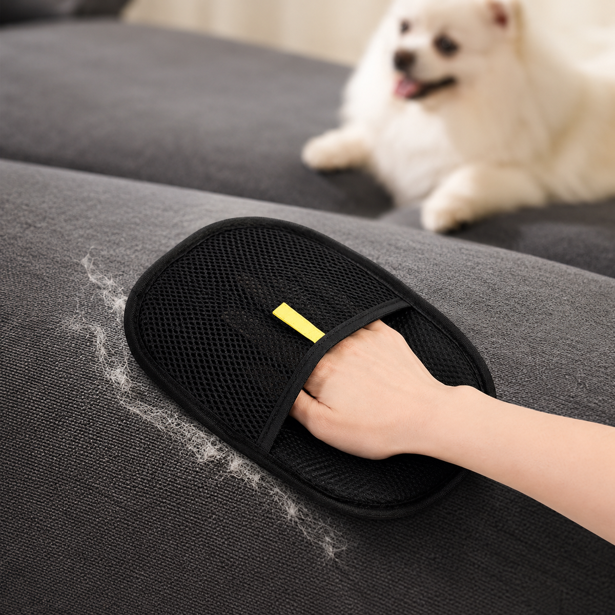 Pet Hair Remover Glove Reusable & Washable
