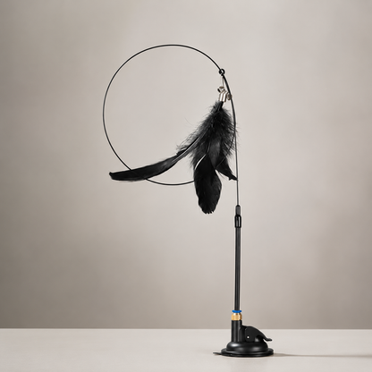 Suction Cup Feather Cat Teaser Toy