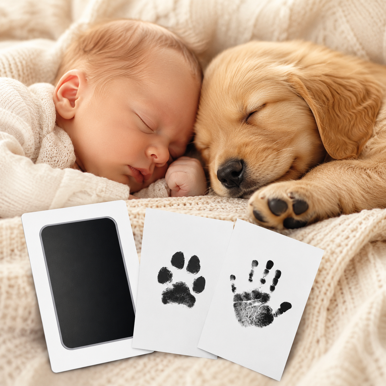 Inkless Paw Print Keepsake Kit for Dogs & Cats