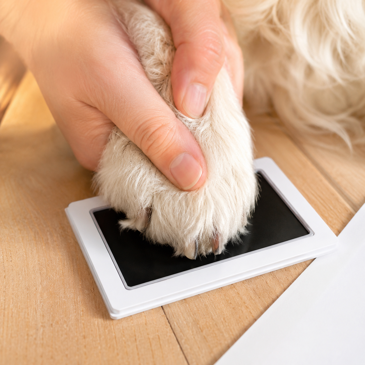 Inkless Paw Print Keepsake Kit for Dogs & Cats