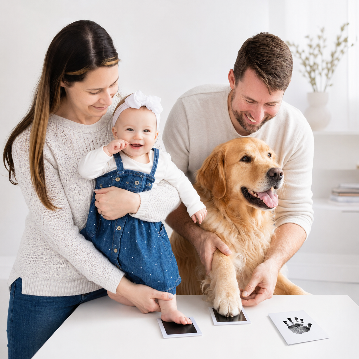 Inkless Paw Print Keepsake Kit for Dogs & Cats