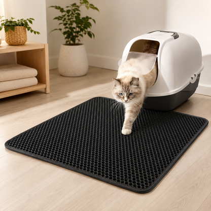 Double-Layer Waterproof Cat Litter Ma