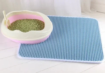 Double-Layer Waterproof Cat Litter Ma