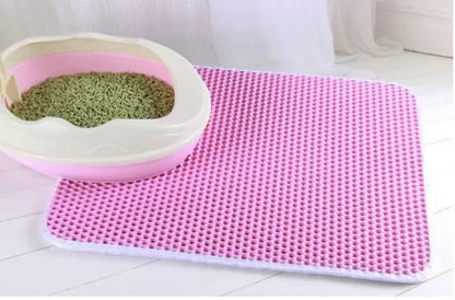 Double-Layer Waterproof Cat Litter Ma